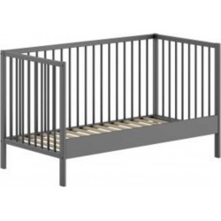 NC Lit Pour Bébé Dino 70x140 Cm Anthracite