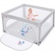 NC Parc Bébé Portable Aevc 50 Boules Colorées Barrière De Sécurité De Enfants