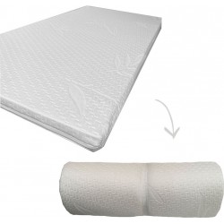 Matelas De Voyage Bébé Bambou 60x120 Made In France