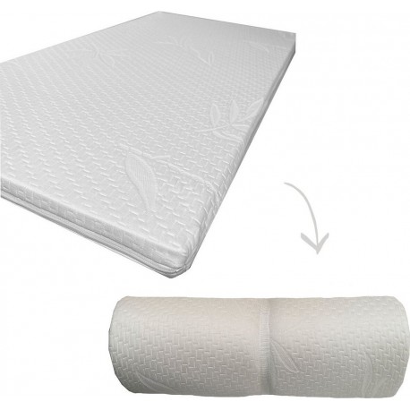 Matelas De Voyage Bébé Bambou 60x120 Made In France