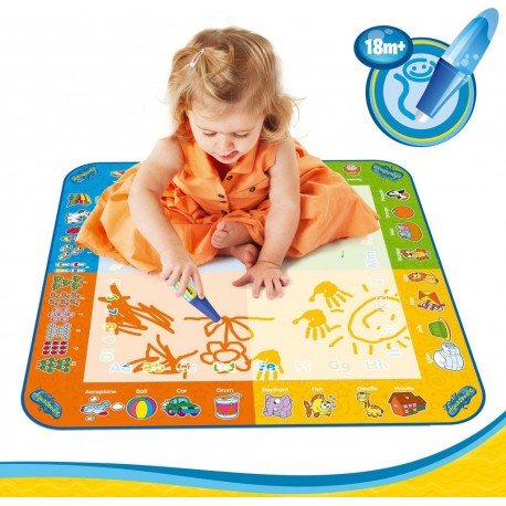 AQUADOODLE Jouet tapis classique 4 couleurs t72372 le tapis