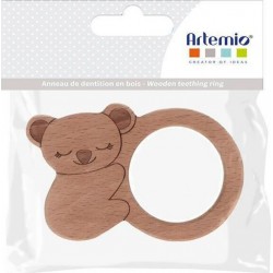 NC Anneau De Dentition En Bois Koala 100 X 70 Mm