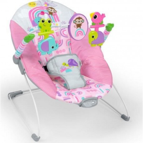 Transat Pink Paradise, Vibrations Apaisantes, Jouets Interactifs, Des La Naissance