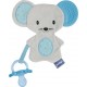 NC Chicco-doudou De Dentition Fresh Friend Bleu 4m+