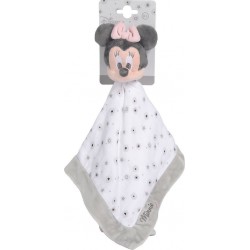 DISNEY Doudou mouchoir Minnie 40cm