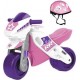 NC Porteur Motofeber 2 Racing Rose Feber Avec Casque