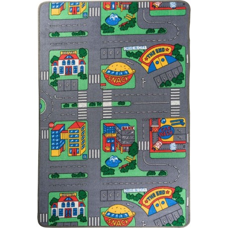 NC Tapis De Jeu Circuit Petites Voitures 100x150cm