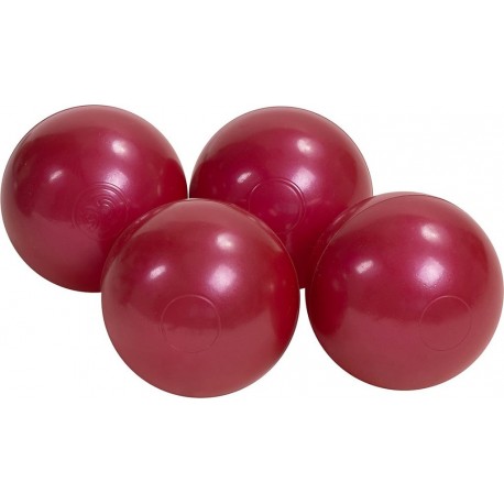 NC Ensemble De Boules En Plastique, 50 Pcs, Marron Perle