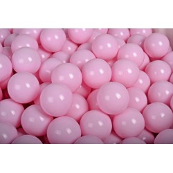 NC Ensemble De Boules En Plastique, 50 Pcs, Rose Pastel