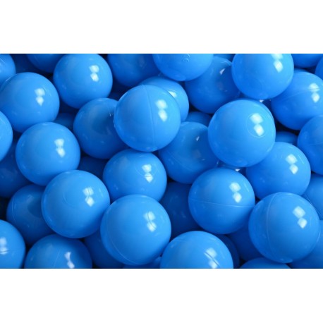 NC Ensemble De Boules En Plastique, 50 Pcs, Bleu