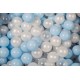 Clair Ensemble De Boules En Plastique, 300 Pcs, Perle/vert Clair/rose Pastel