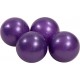 NC Ensemble De Boules En Plastique, 50 Pcs, Perle Violette