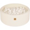 Boucle Blanc Piscine À Balles Blanc H30cm