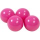 Ensemble De Boules En Plastique, 50 Pcs, Rose Foncé