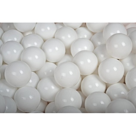 Ensemble De Boules En Plastique, 50 Pcs, Blanc