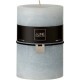 Clair Bougie Cylindrique Bleu 15x10 Cm 110 Heures