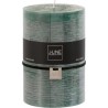 NC Bougie Cylindrique 110h En Paraffine Vert 10x10x15 Cm