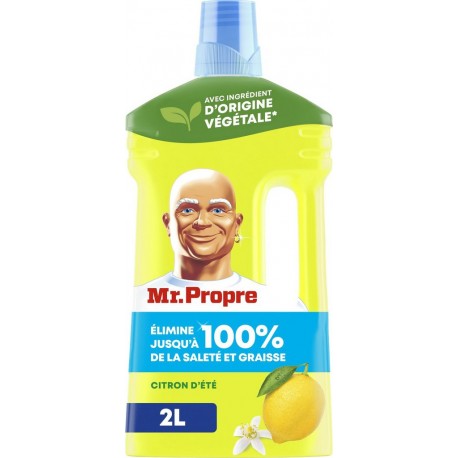 MR PROPRE Nettoyant Sol au Citron d'été le bidon de 2L