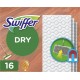 SWIFFER Attrape-Poussière Lingettes Sèches Pour Parquet Recharges Dry 16 lingettes