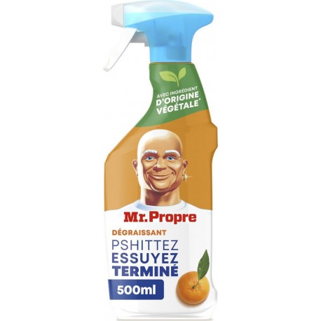 MR PROPRE Nettoyant Ménager Dégraissant Flash Propreté Peps Mandarine 500ml