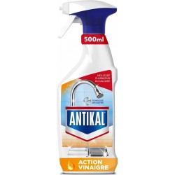 ANTIKAL Nettoyant Multi Surfaces Anti Calcaire Action au Vinaigre 500ml