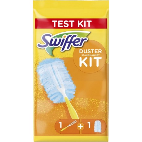 SWIFFER Plumeau Kit le manche + 1 recharge