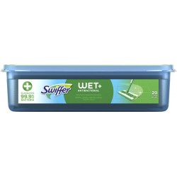 SWIFFER Recharges Lingettes Nettoyantes Wet 20 recharges