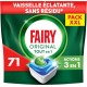 FAIRY Capsules Lave Vaisselles Original Tout en 1 71 capsules