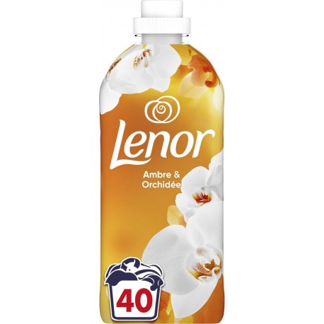 LENOR Adoucissant Ambre & Orchidée 840ml