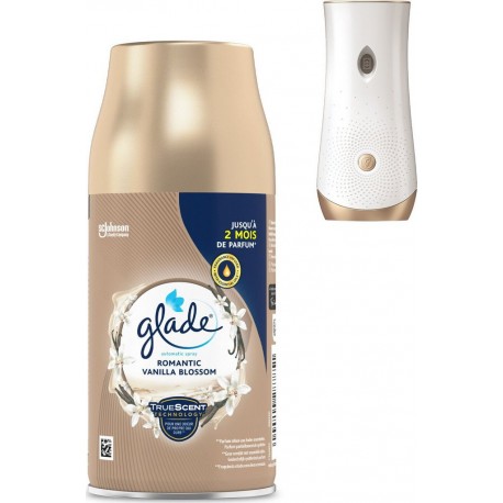 GLADE Désodorisant Romantique Vanille et Huiles Essentielles 269ml