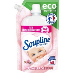 SOUPLINE Recharge Adoucissant Hypoallergénique 1L