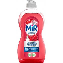 MIR Liquide Vaisselle Vinaigre et Framboise Dégraissage Expert à Froid 450ml