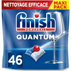 FINISH Capsules Lave-vaisselle Quantum pack de 46 capsules