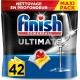 FINISH Capsules Lave-vaisselle Ultimate 48h Citron pack de 42 capsules