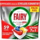 FAIRY Capsules Lave Vaisselles Tout en 1 Platinum plus au Citron 59 capsules