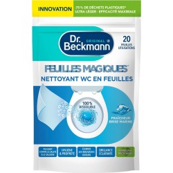 WC DR BECKMANN Lingettes Nettoyantes WC Fraicheur Brise Marine DR BECKMANN 20 lingettes