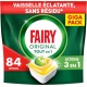 FAIRY Capsules Lave Vaisselle Tout en 1 au Citron 84 capsules