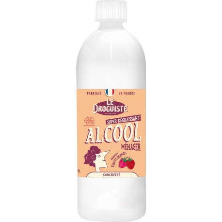 LE DROGUISTE Alcool Menager aux Fruits Rouges 1L