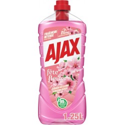 AJAX Nettoyant Ménager Fête des Fleurs Cerisier en Fleurs 1.25L