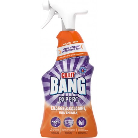 CILLIT BANG Spray nettoyant Expert Crasse & Calcaire 750ml