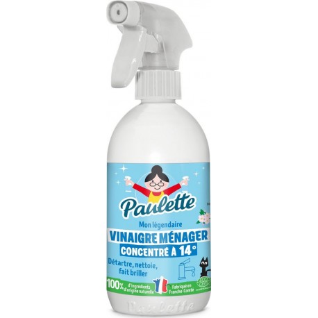 PAULETTE Vinaigre Ménager Fleurs de Pomme Concentré à 14° 50ml