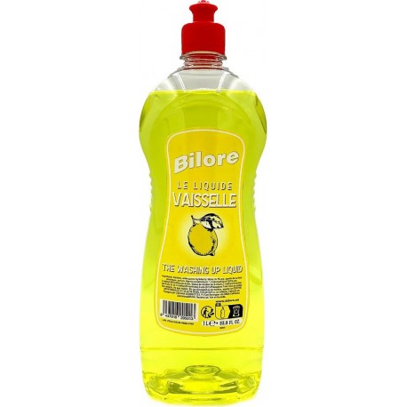 BILORE Liquide vaisselle citron la bouteille d'1L