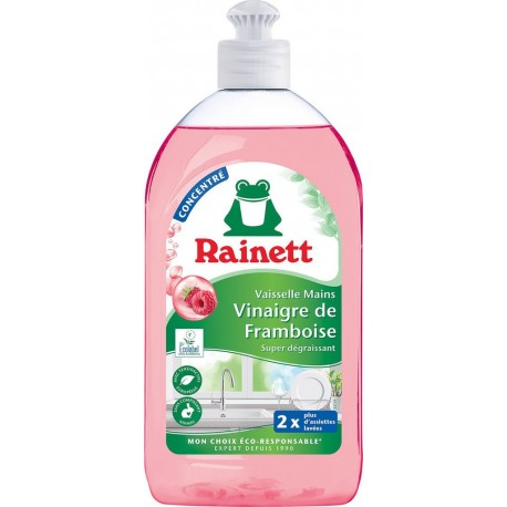 RAINETT Liquide Vaisselle au Vinaigre de Framboise 500ml