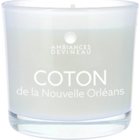 AMBIANCE DEVINEAU Bougie Coton de la Nouvelle-Orléans la bougie