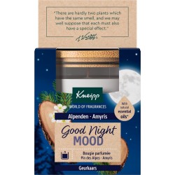 KNEIPP Bougie Parfumée Pin Des Alpes & Amyris Good Night Mood la bougie