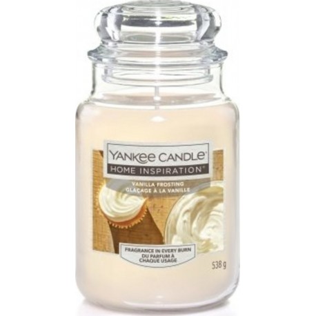 YANKEE CANDLE Bougie grande Glaçage vanille la bougie