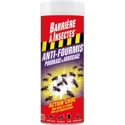 BARRIERE INSECTES Anti fourmis poudrage & arrosage BARRIERE A INSECTES® la boîte doseuse de 500g