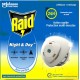 RAID Anti-Insecte Volants Diffuseur + Recharge Action Rapide Sans Parfum le diffuseur + recharge