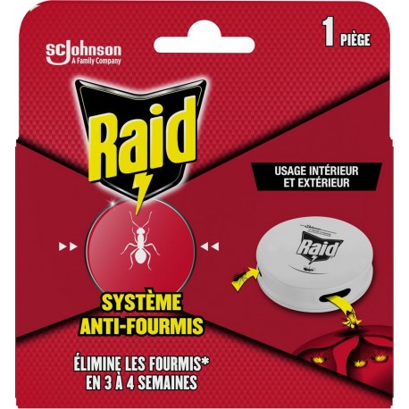 RAID Insecticide Sytème Anti-Fourmis la plaquette piège