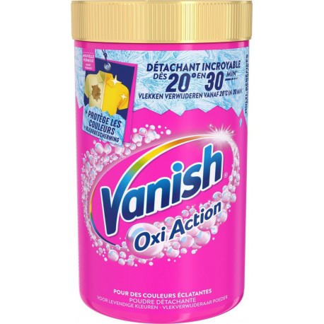 VANISH Détachant Oxi Action Poudre efficace dès 20° 1,41Kg